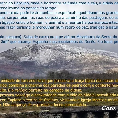 Casa Do Sobrado-gralhas-montalegre بيت للعطل